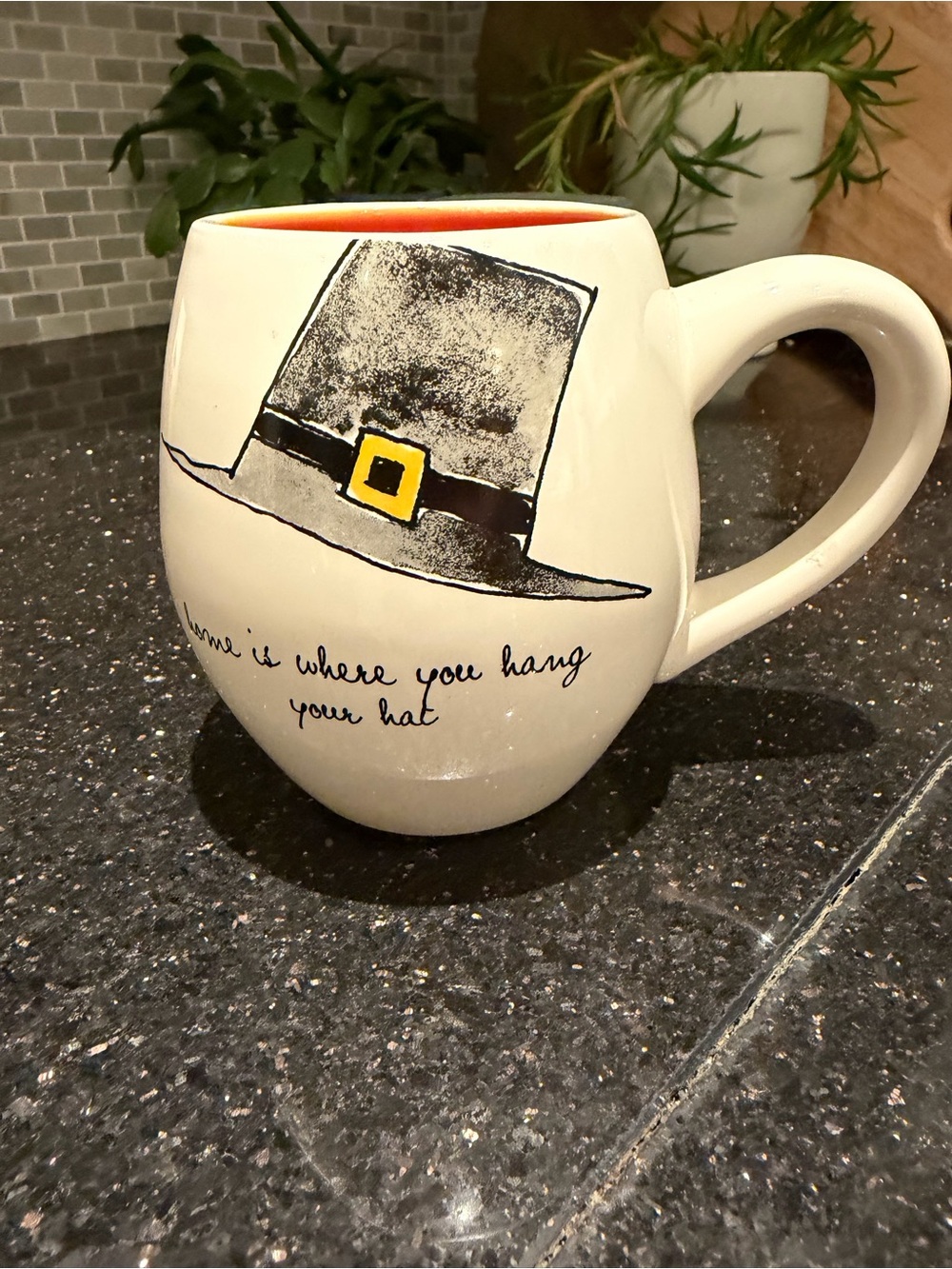 Rae Dunn by Magenta Mug - Home is Where You Hang Your Hat